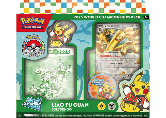 Pokemon TCG - Anaheim 2025 Championship Deck - Liao Fu Guan (F2)